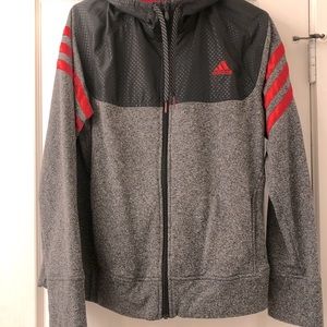 ADIDAS XL zip up Hoodie!